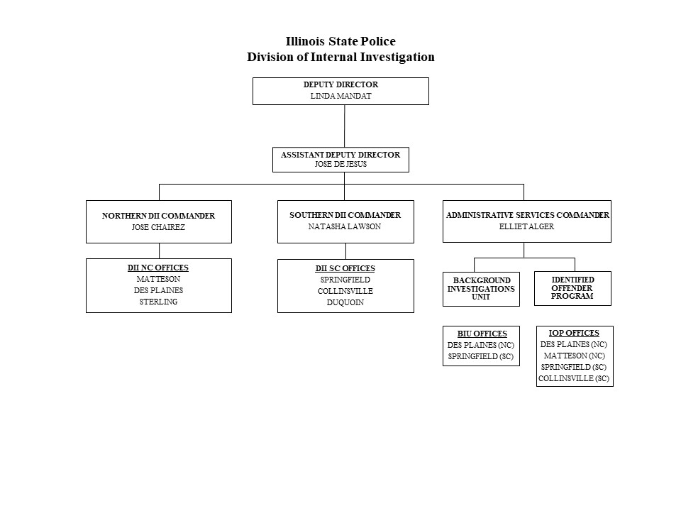 DII Org Chart